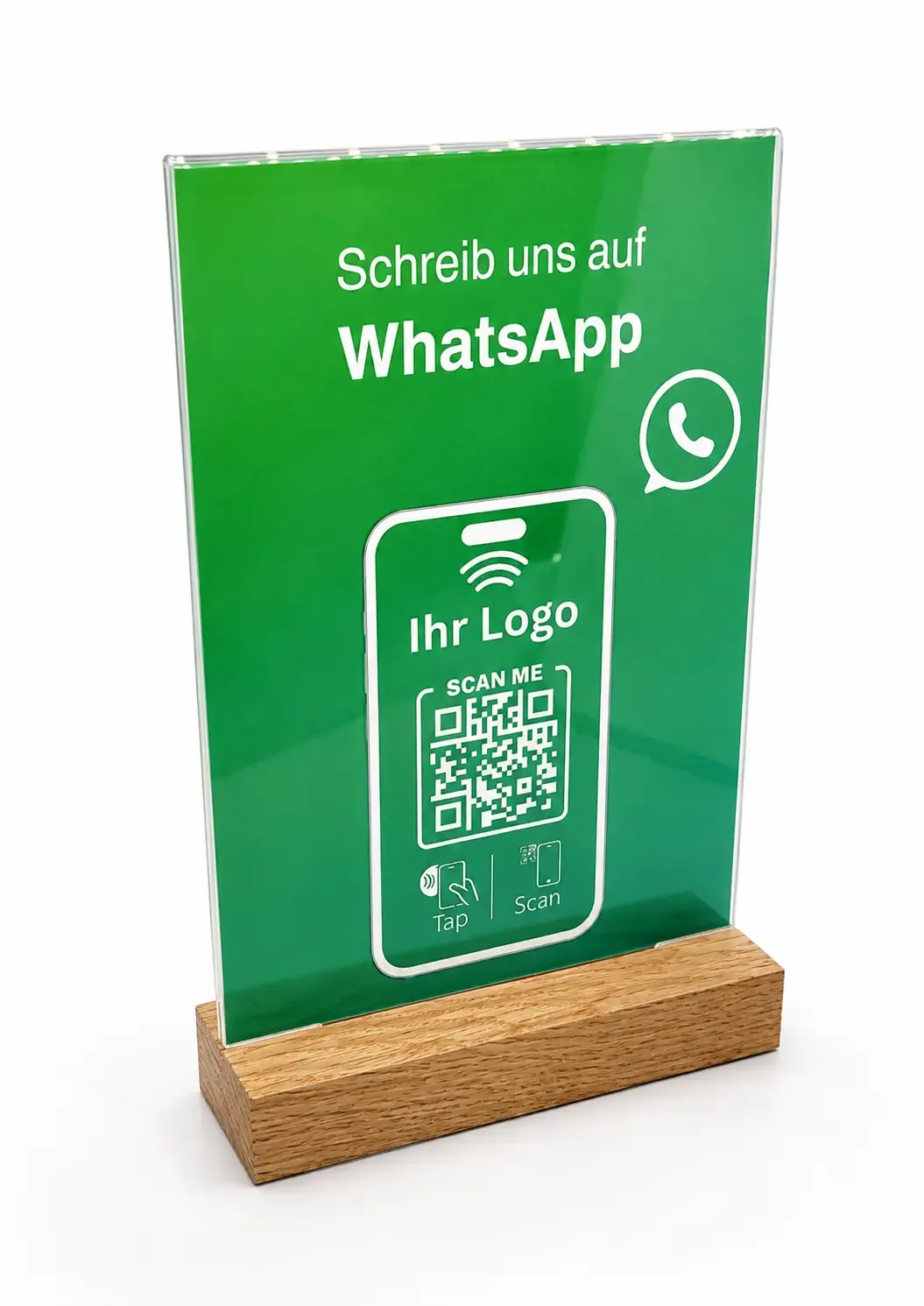 WhatsApp Aufsteller A5